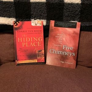 Bundle of 2 books: The Hiding Place and Five Chimneys